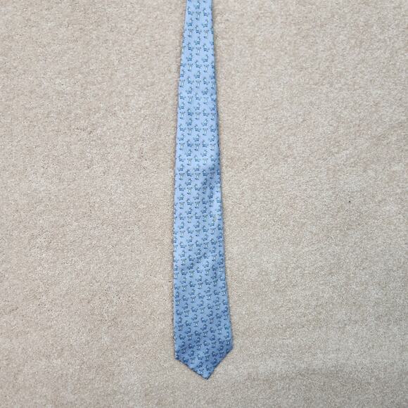 Vineyard Vines Custom Collection Running of the Bulls Silk Tie - Picture 2 of 5